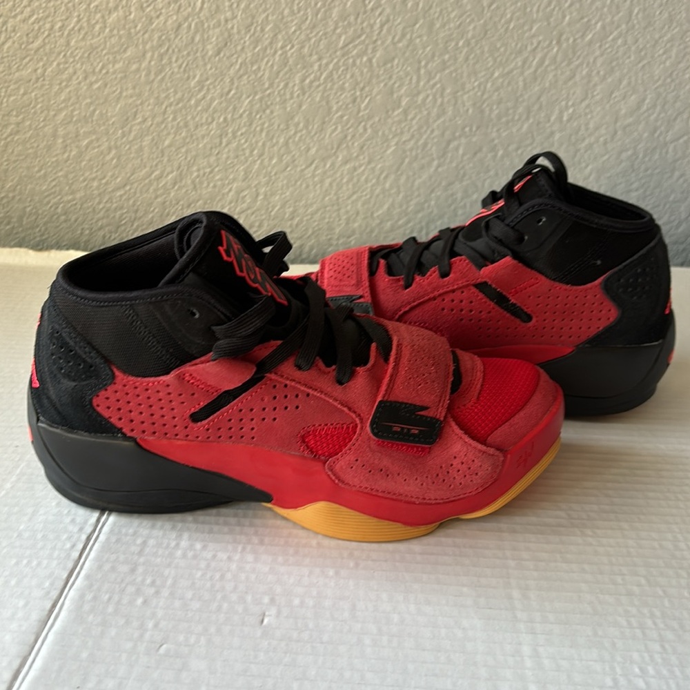 Air Jordan Jordan Zion 2 GS Youth ‘Red Suede Gum' DV2463-600